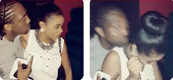 Photos: Laura Ikeji And Boyfriend, Ogbonna Nwankwo Spotted At A Lagos Club